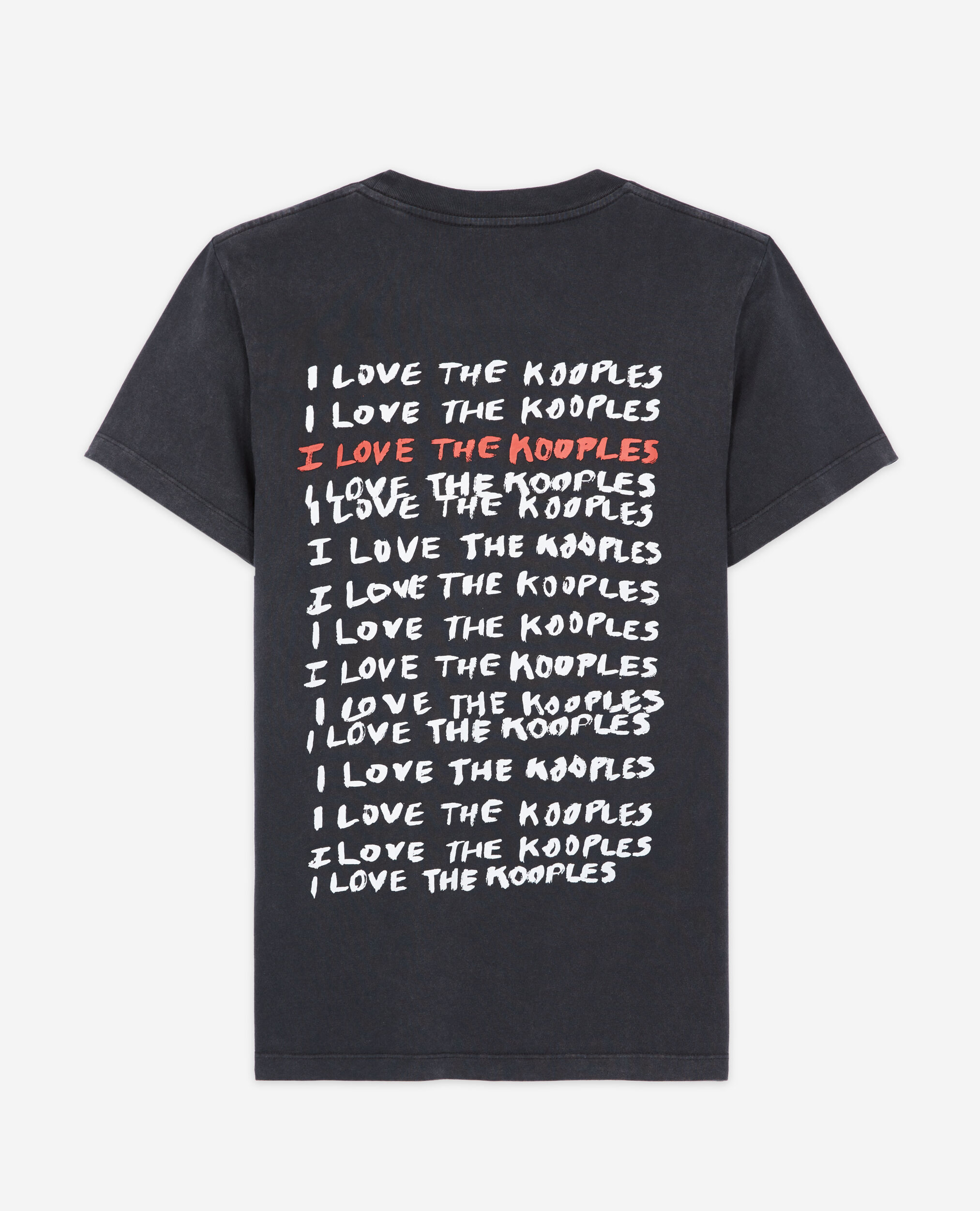 T-shirt Love Kooples noir