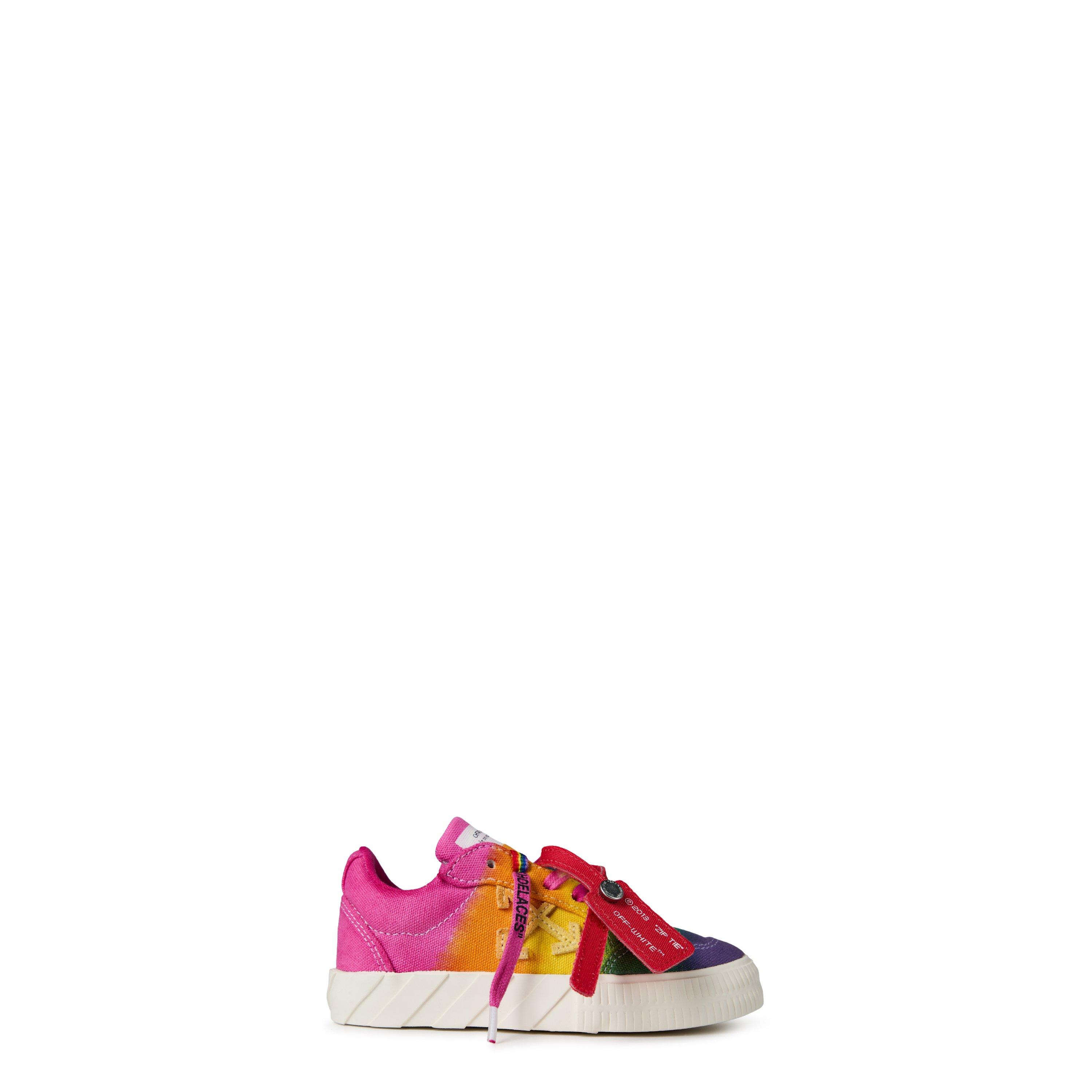 Off White Tie-Dye Vulc Sneakers Infants