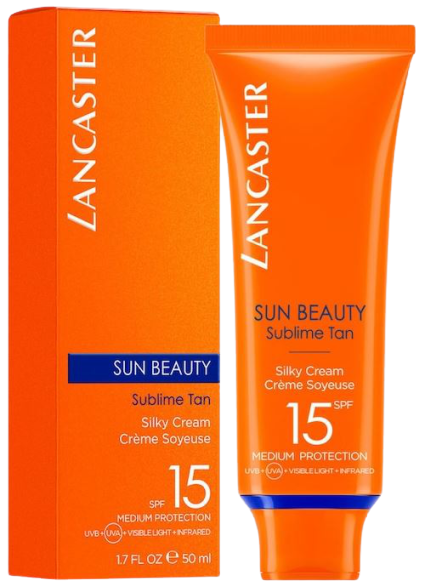 Lancaster Zonnebrand Sun Beauty Silky Touch Cream SPF15 50ml