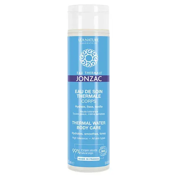 Eau Thermale Jonzac Les Essentiels Eau de Soin Thermale Corps Bio 250ml