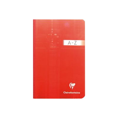Clairefontaine - Répertoire broché A4 (21x29,7 cm) - 192 pages - petits carreaux (5x5 mm) - disponible dans différentes couleurs