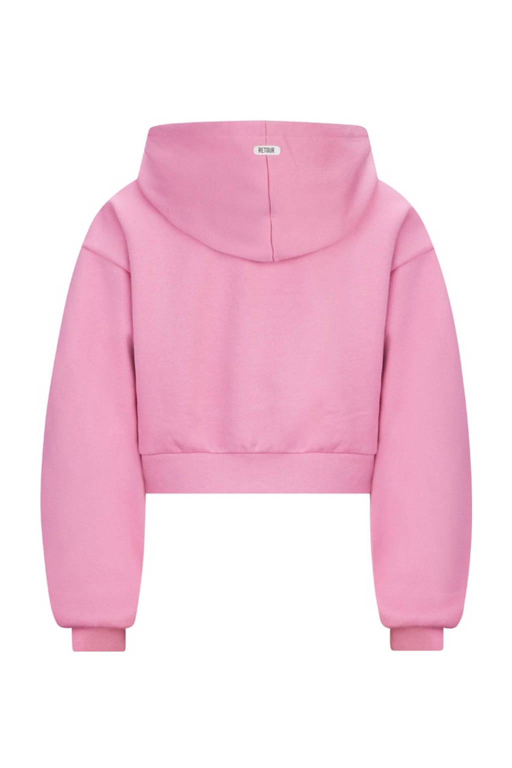 Retour Jeans hoodie Shirlie met printopdruk roze
