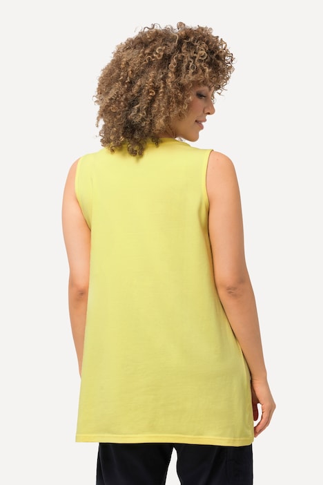 Longtop, Classic Fit, Carree-Ausschnitt, ärmellos
