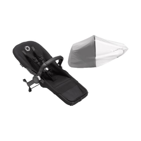 Bugaboo Donkey 5 Duo Uitbreidingsset Grey Mélange