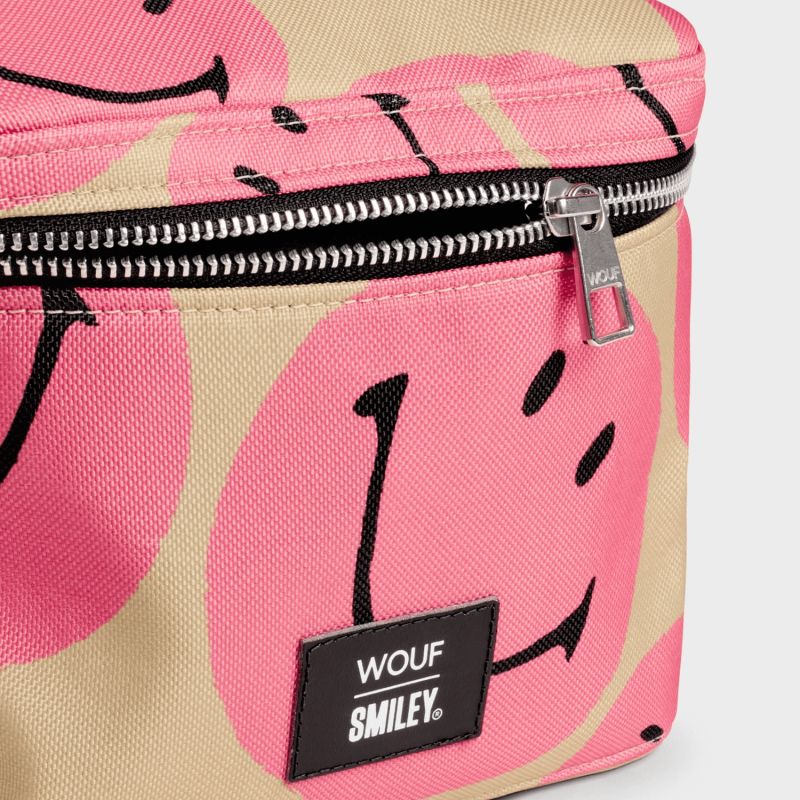 Trousse de toilette XL 19 cm Smiley Pink