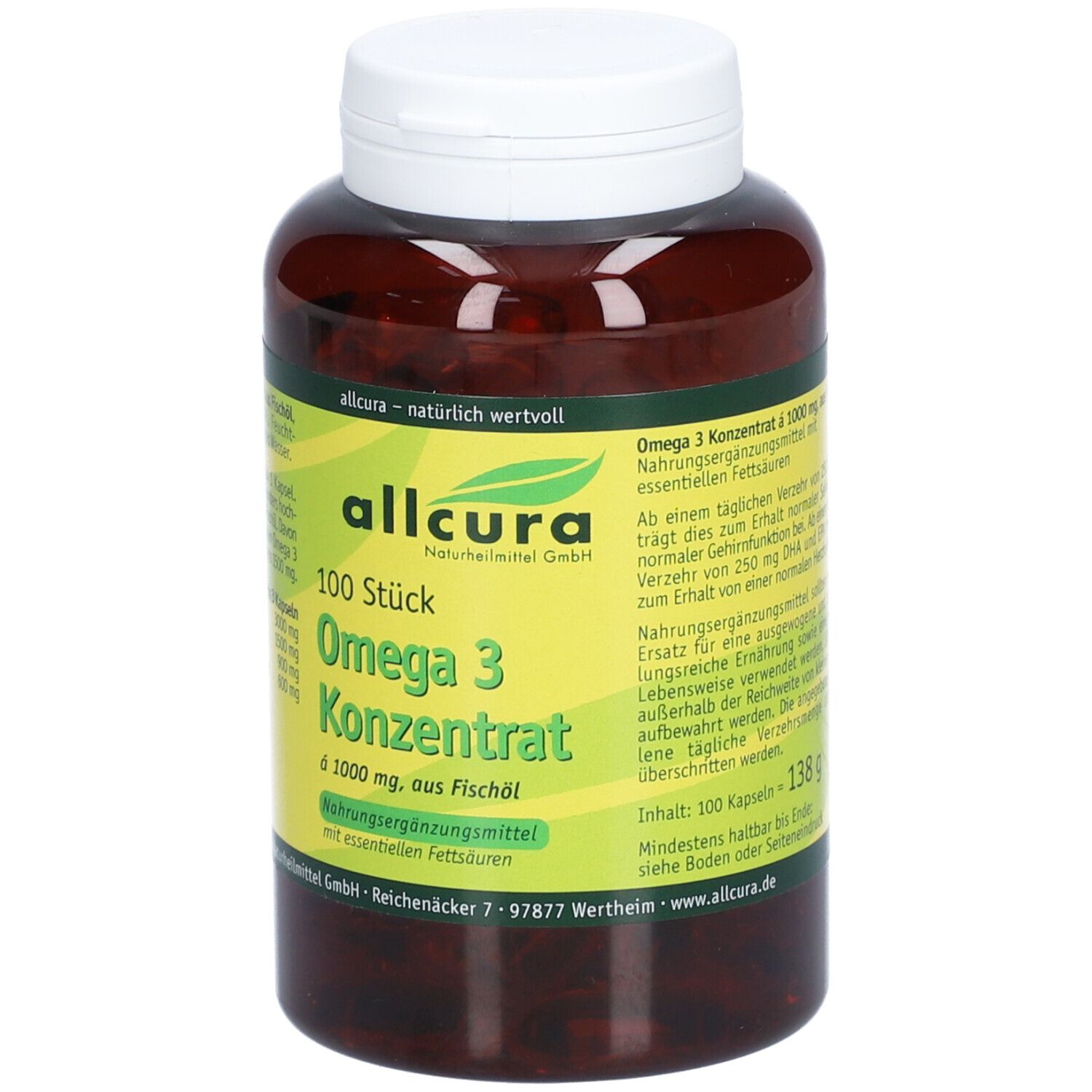 allcura Omega 3 Konzentrat