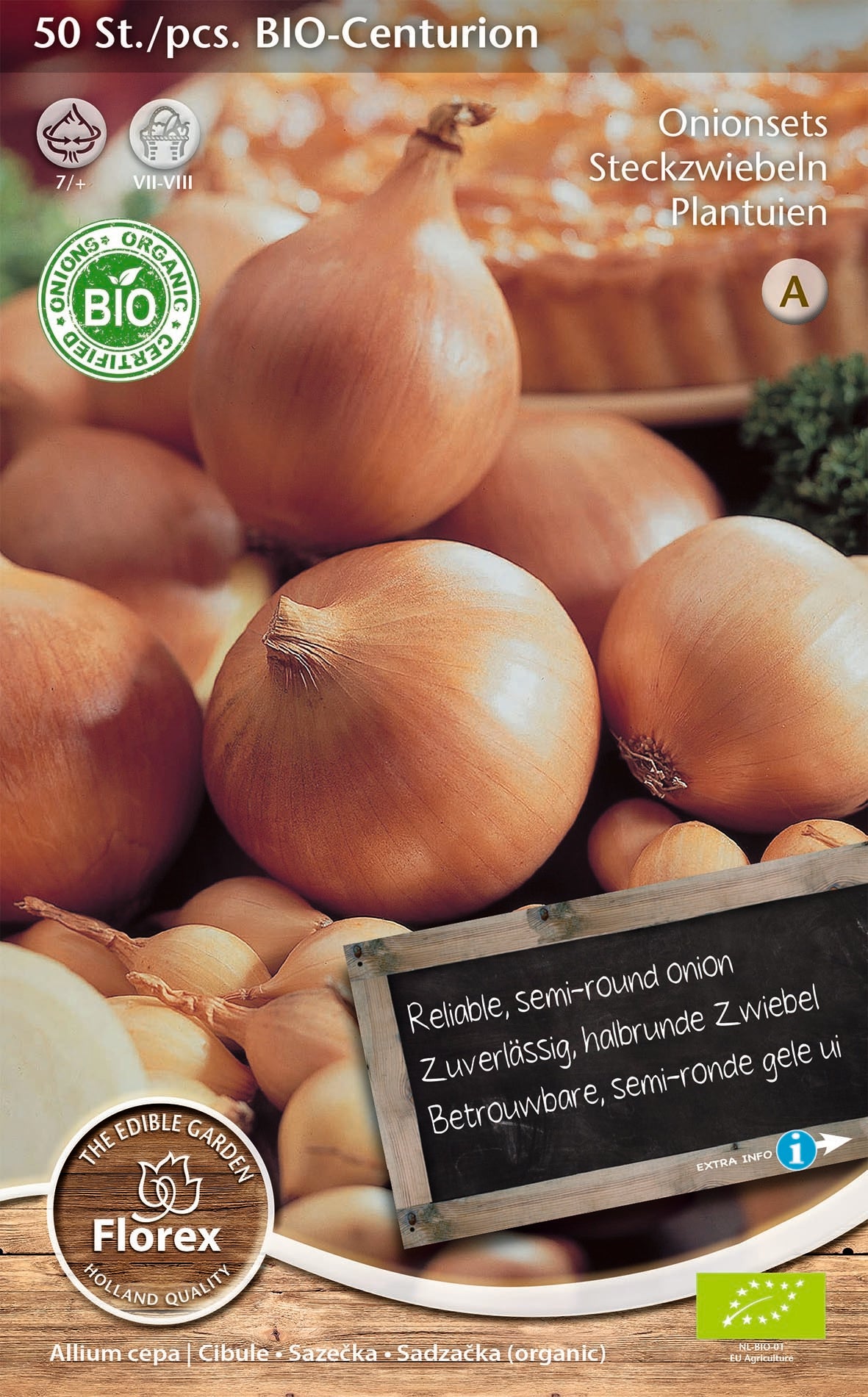 Florex bio pootui (Allium 'Centurion') 50 stuks