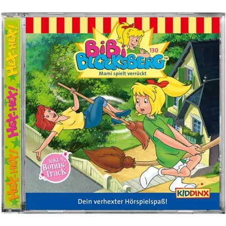 Kiddinx Hörspiel-CD Bibi Blocksberg, Folge 130 - Mami spielt verrückt