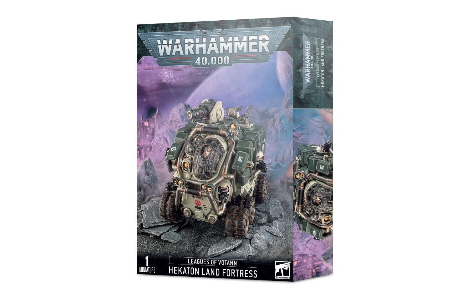 Fahrzeug Warhammer 40.000 Hekaton LandefestungWarhammer 40.000 Miniatur Leagues of Votann: Hekaton Landefestung