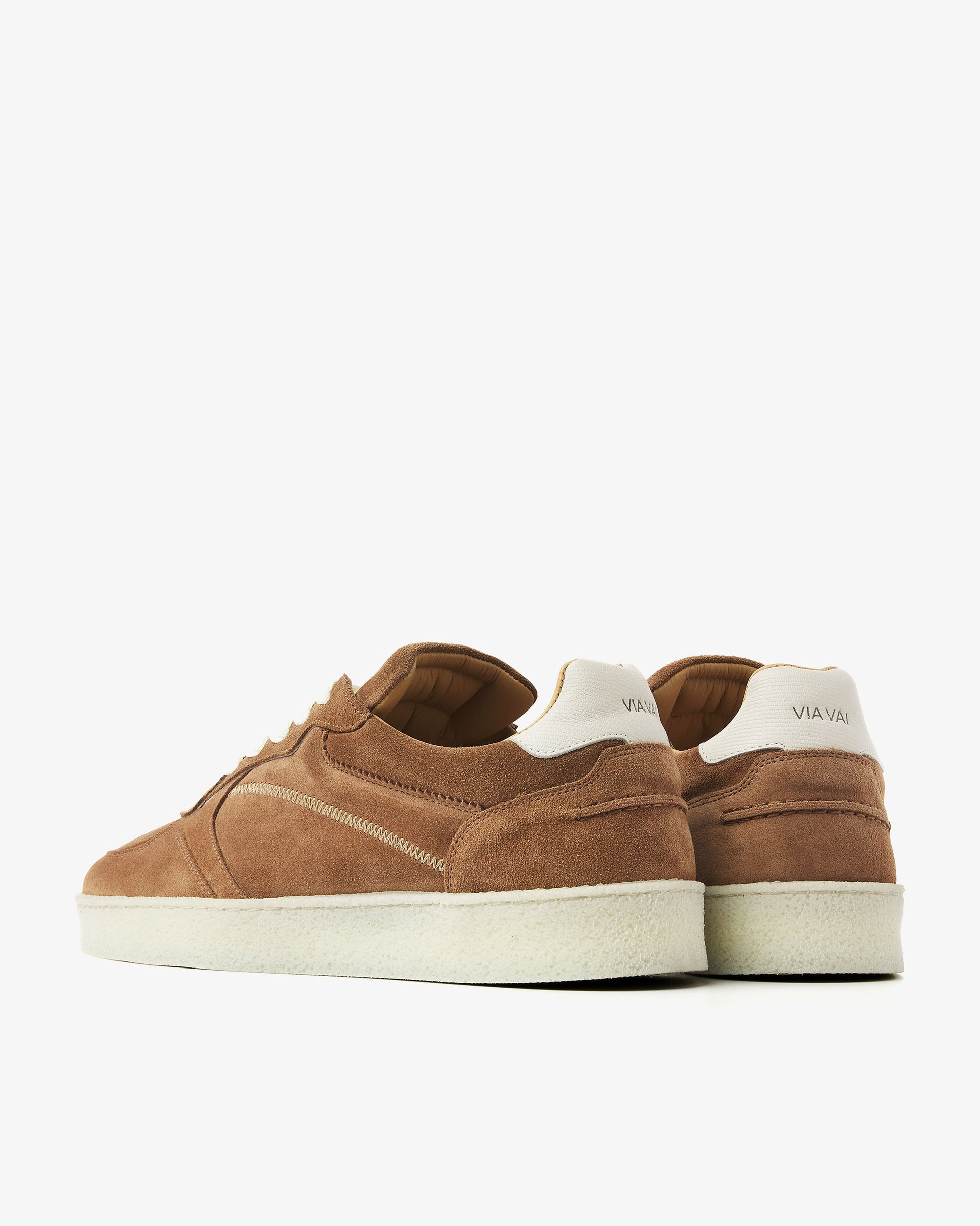 VIA VAI cognac heren sneakers Zane Ethan