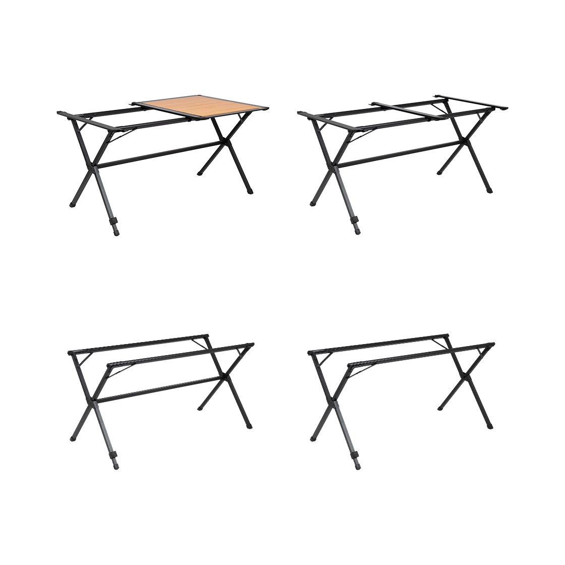 Travellife Nadar 140 tafel met Festo L standenstoelen