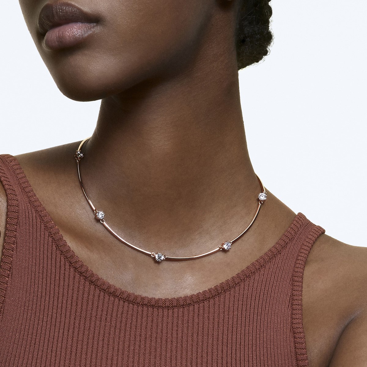 Collier Swarovski Constella rosé