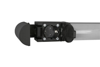 Piera Wandleuchte schwarz 284071232, B/H: 119/5,5 cm, Kunststoff