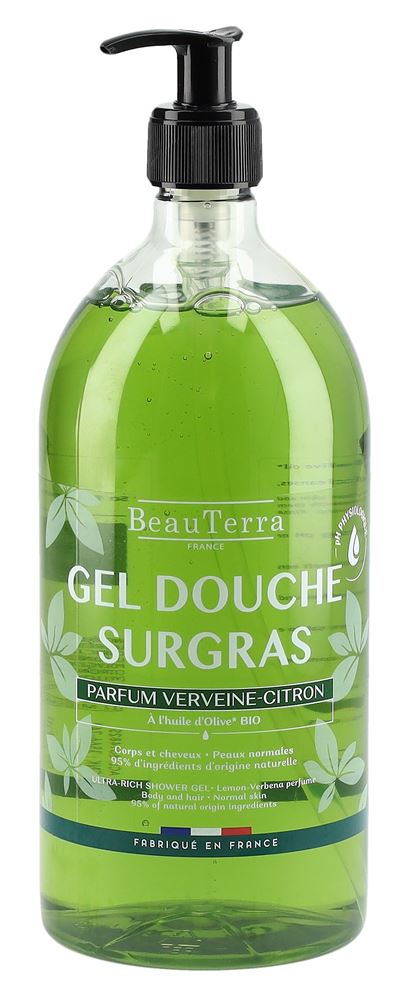 BEAUTERRA Duschgel Gel reichhaltig Zitronenverbene Fl 1000 ml