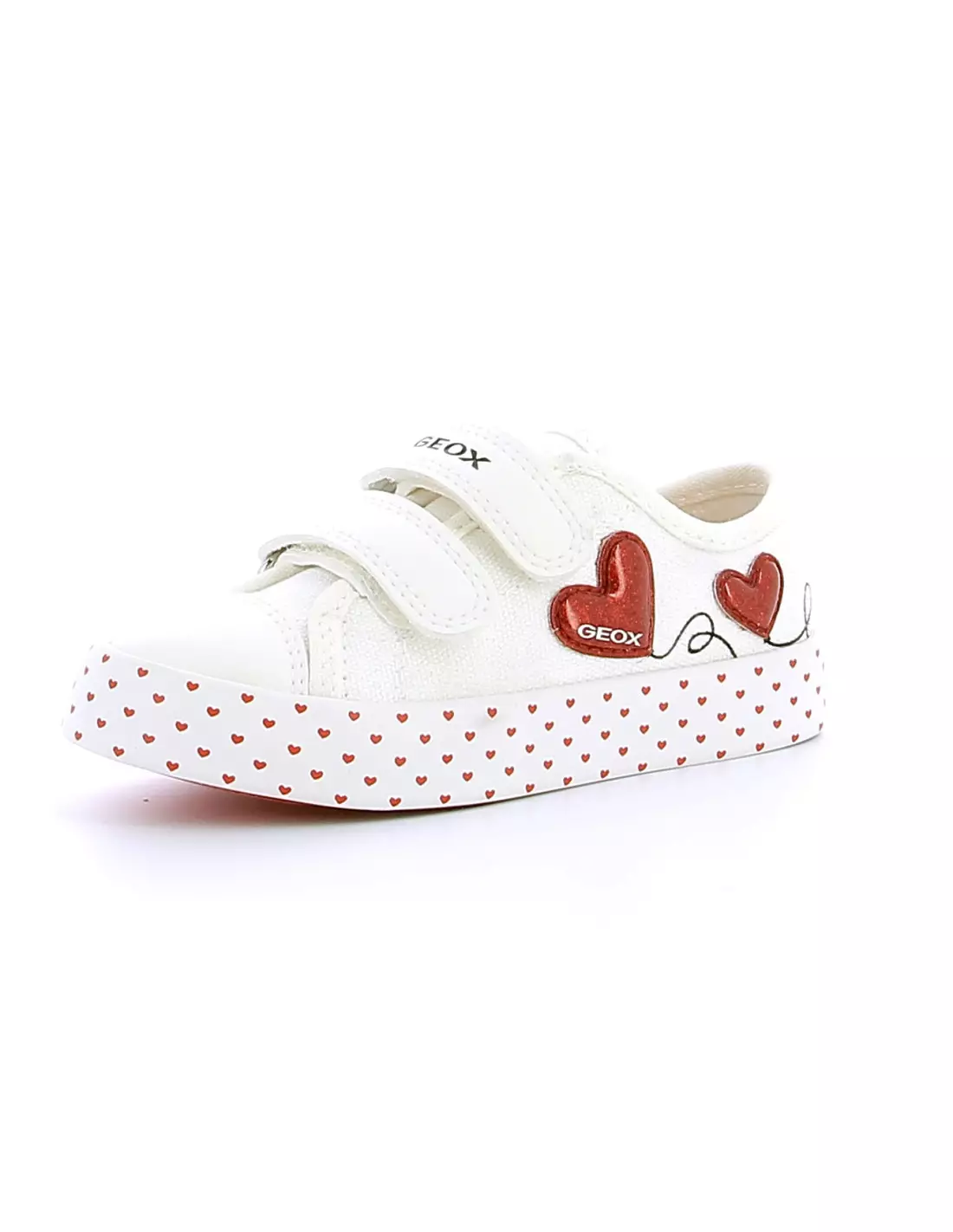 GEOX CIAK - Baskets WHITE/RED