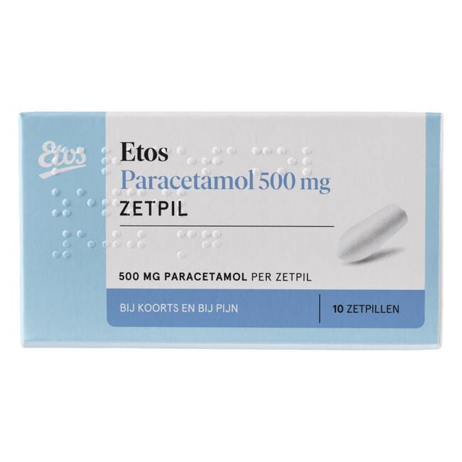 Etos Paracetamol 500 mg Zetpil