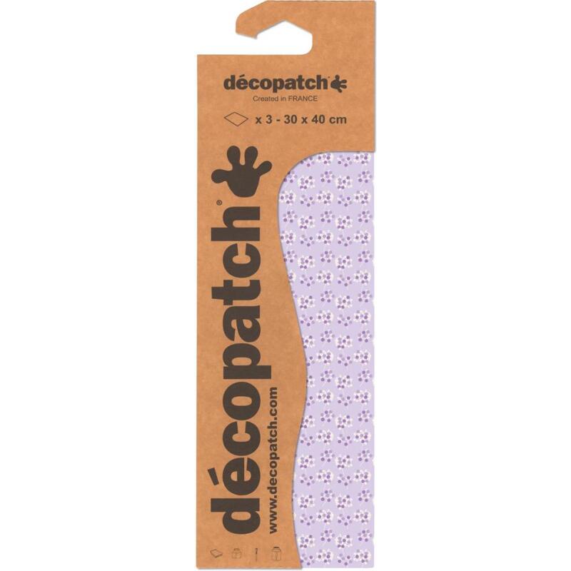 Pochette 3 Feuilles Identiques Ref 740 - Violet