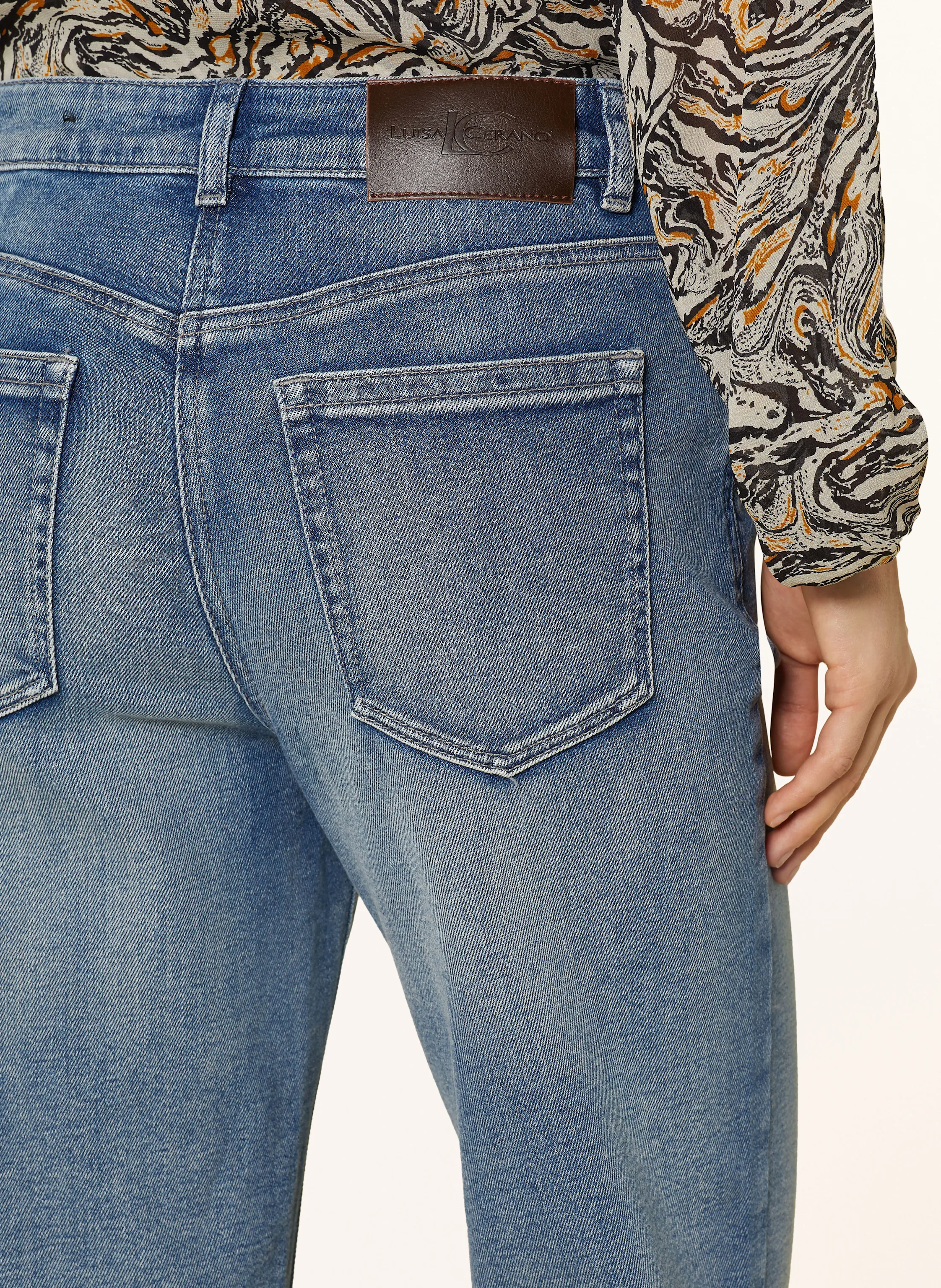 LUISA CERANO Straight Jeans