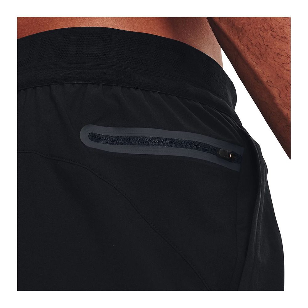 Under Armour UA PEAK WOVEN - Short Homme black/pitch gray