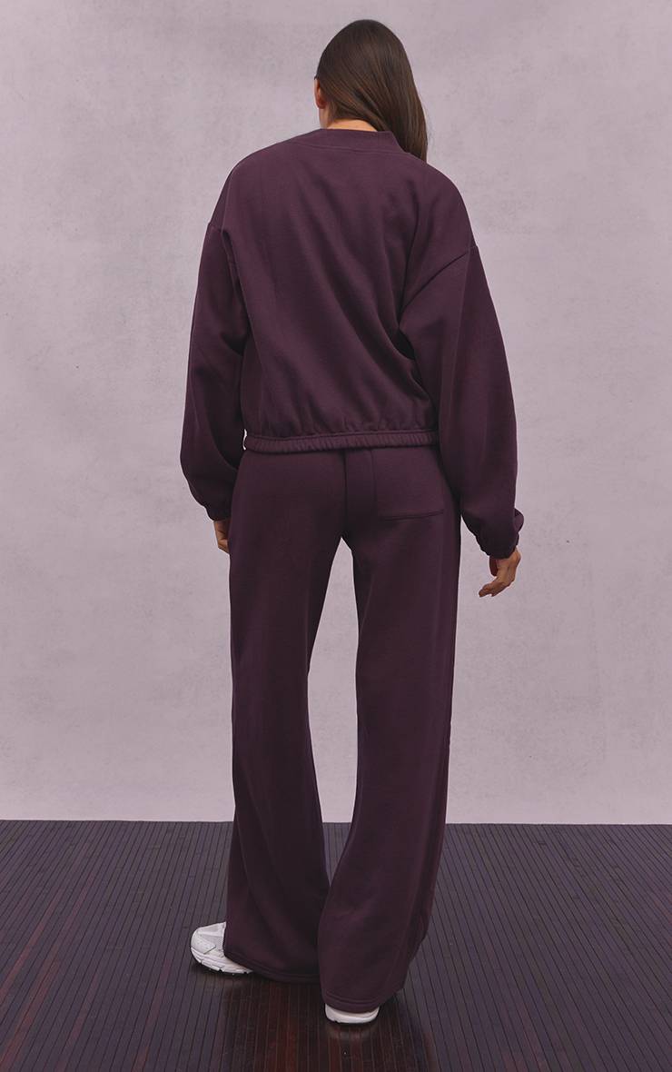 Prune Pantalon De Jogging Droit En Molleton De Coton Athletics Club