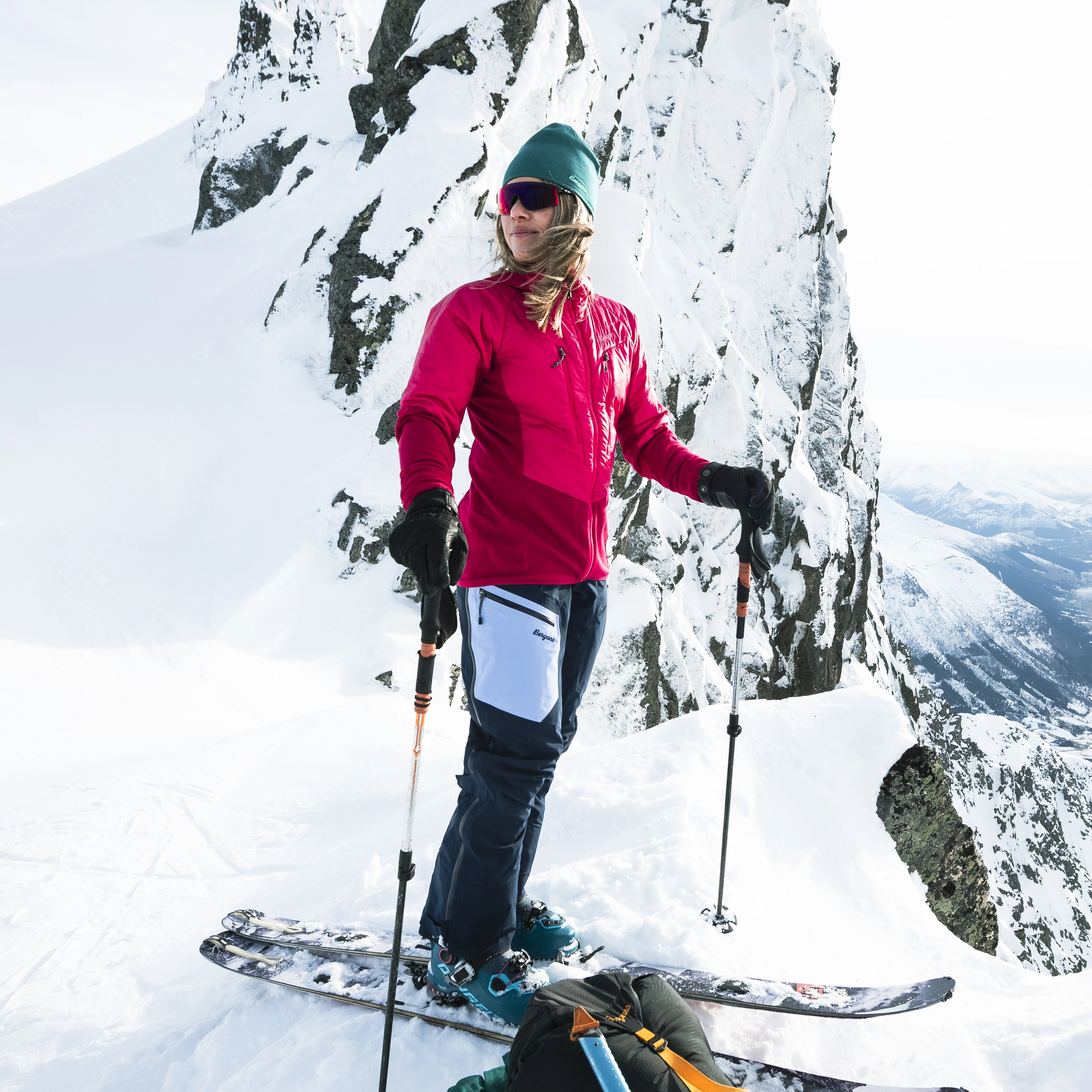 Tind Light Insulated Jacket Women Alpine Rose