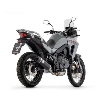Silencieux Arrow indy race evo alu noir embout carbone - Noir