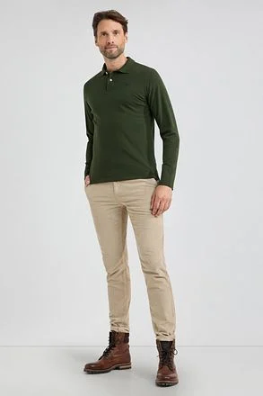 McGregor Long Sleeve Poloshirt Pine Groen MM242.9003.01-5005 kopen