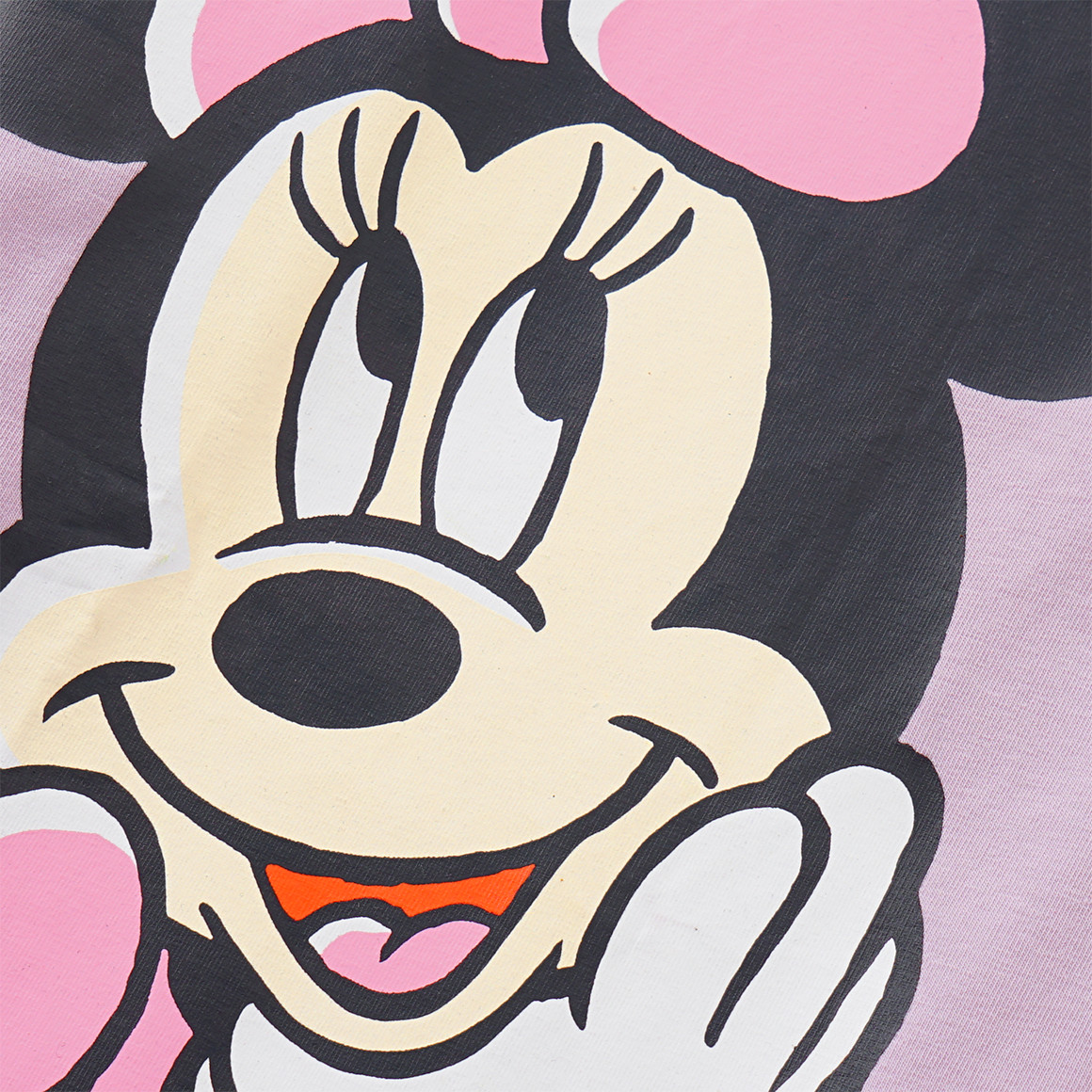 Topolino Minnie Maus Langarmshirt mit großem Print helllila