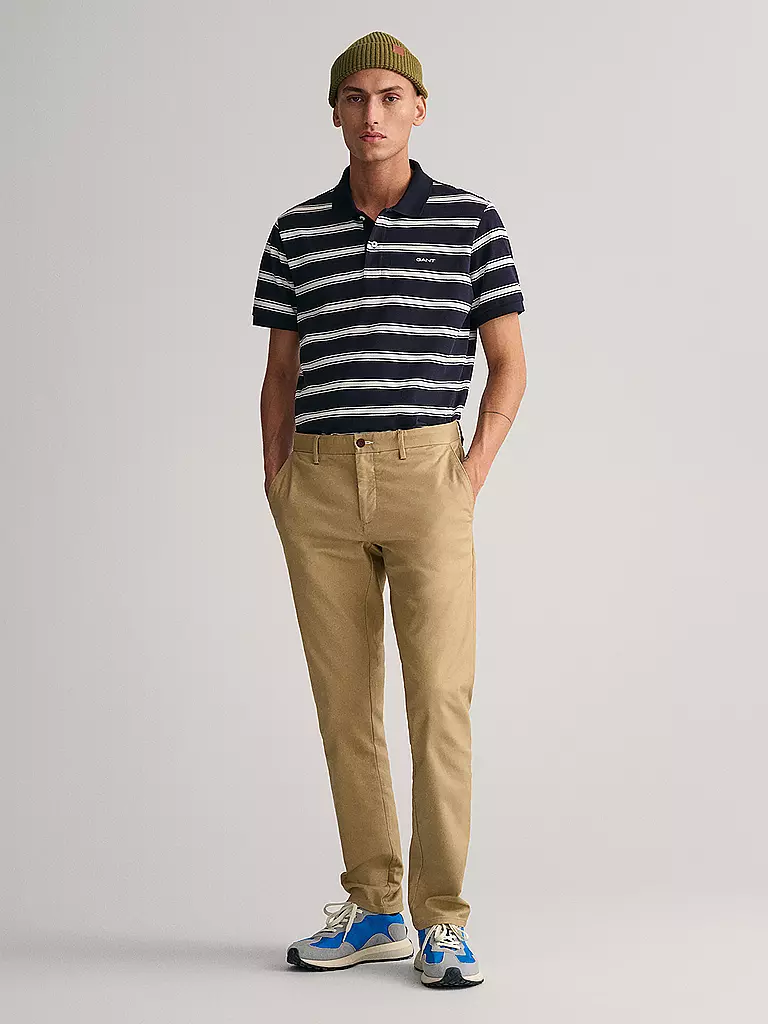 GANT Chino Slim Fit beige
