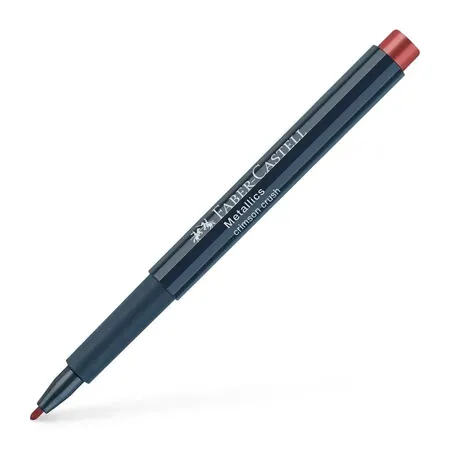 Faber-Castell Metallics Marker, Farbe crimson crush
