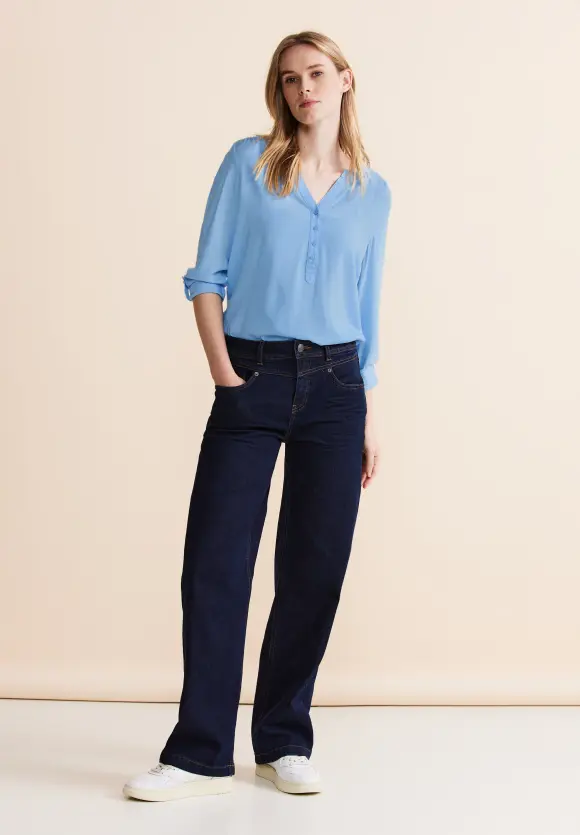Bluse im Tunikastyle - original blue