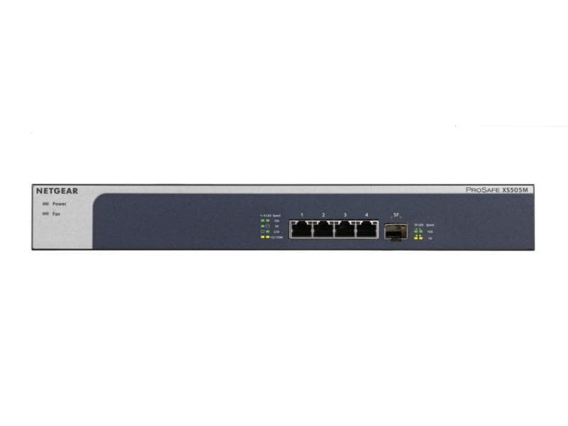 Netgear Switch XS505M 5 Port Unmanaged Multi-Gigabit Ethernet Switch