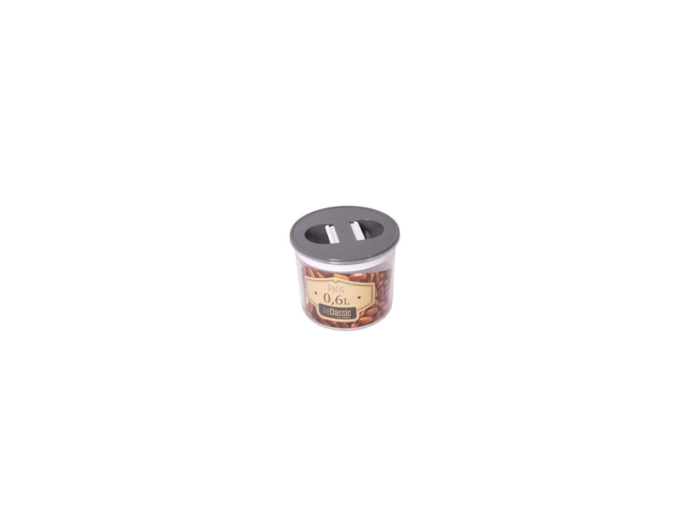 CAIXA BECLASSIC CODIL HERMÉTICA REDONDA 600ML CORES SORTIDAS