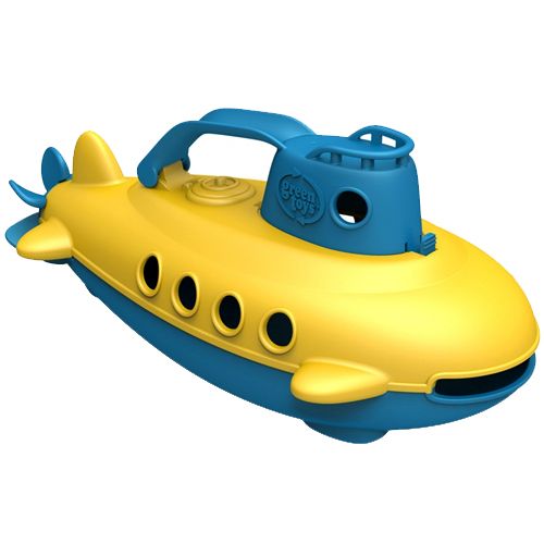Green toys duikboot blauw handvat - gerecycled GTSUBB1032