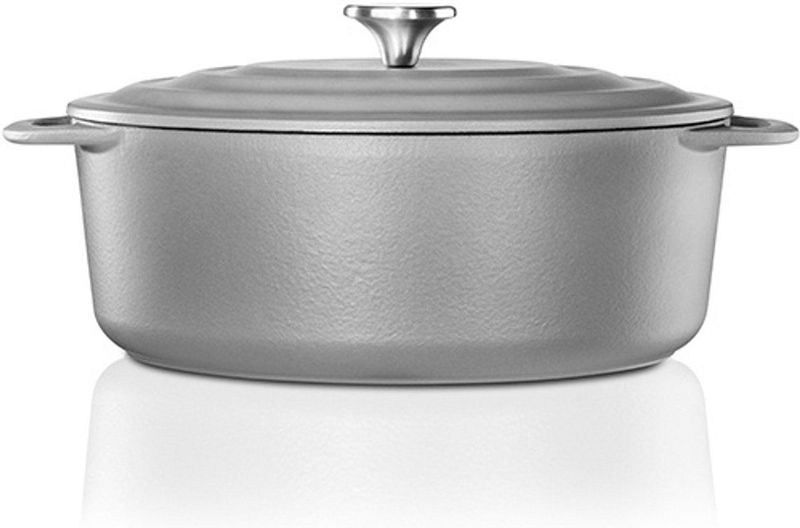 VIVO by Villeroy & Boch - Stoofpan ovaal Gietijzer 29 cm - Gietijzeren pan - Braadpan