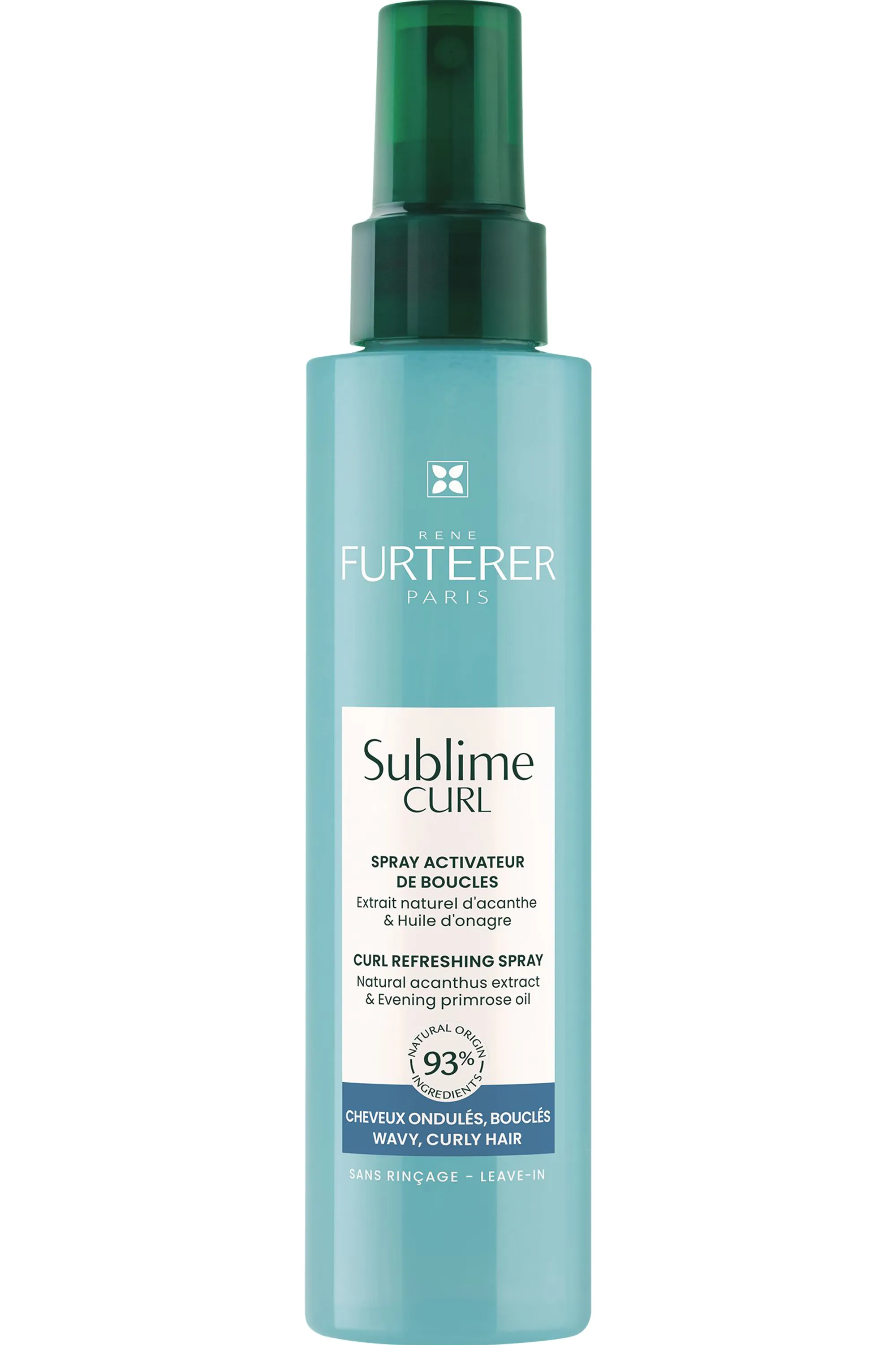 René Furterer Spray activateur de boucles sans rinçage Sublime Curl-150 ml