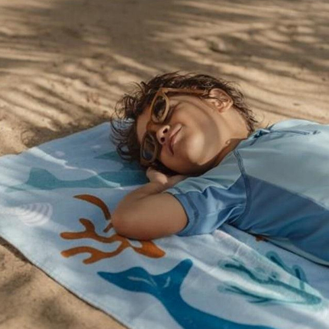 Little dutch badlaken ocean dreams blue