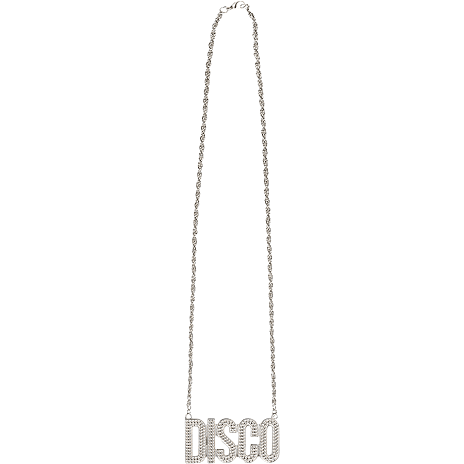Disko halskæde 66cm