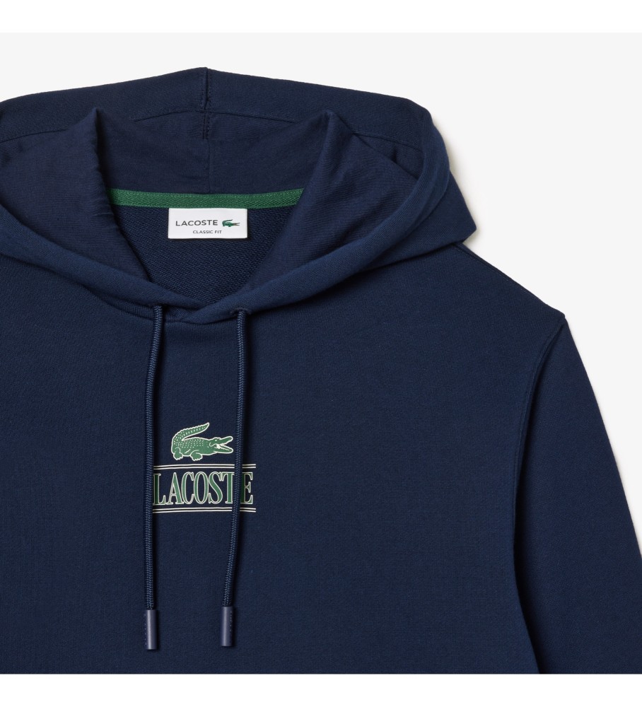 Moletom casual Lacoste azul marinho