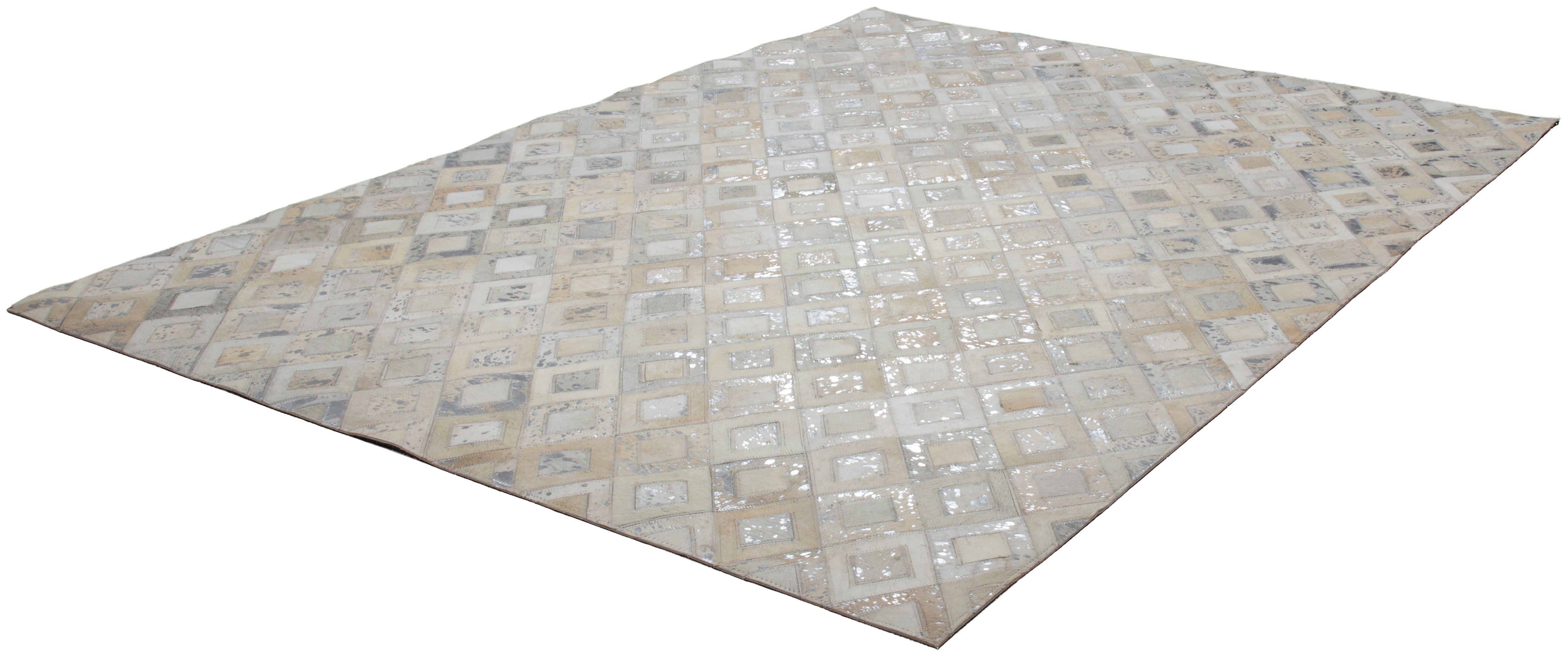 Vloerkleed 110 Grijs Zilver Spark