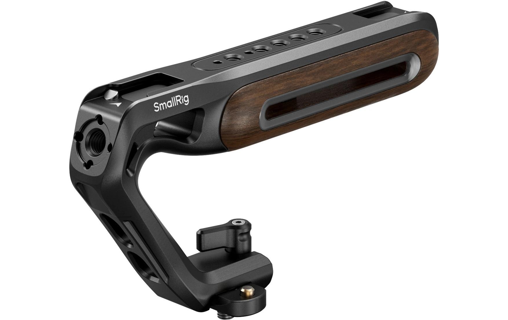Wooden Top Handle mit NATO ClampErgonomischer Handgriff für Kameras