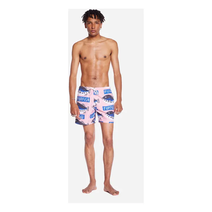 Olow Short de Bain Eugo Fibres Recyclées | Bleu