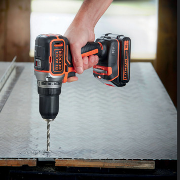 BLACK DECKER accuboormachine BL186N-XJ (zonder accu)