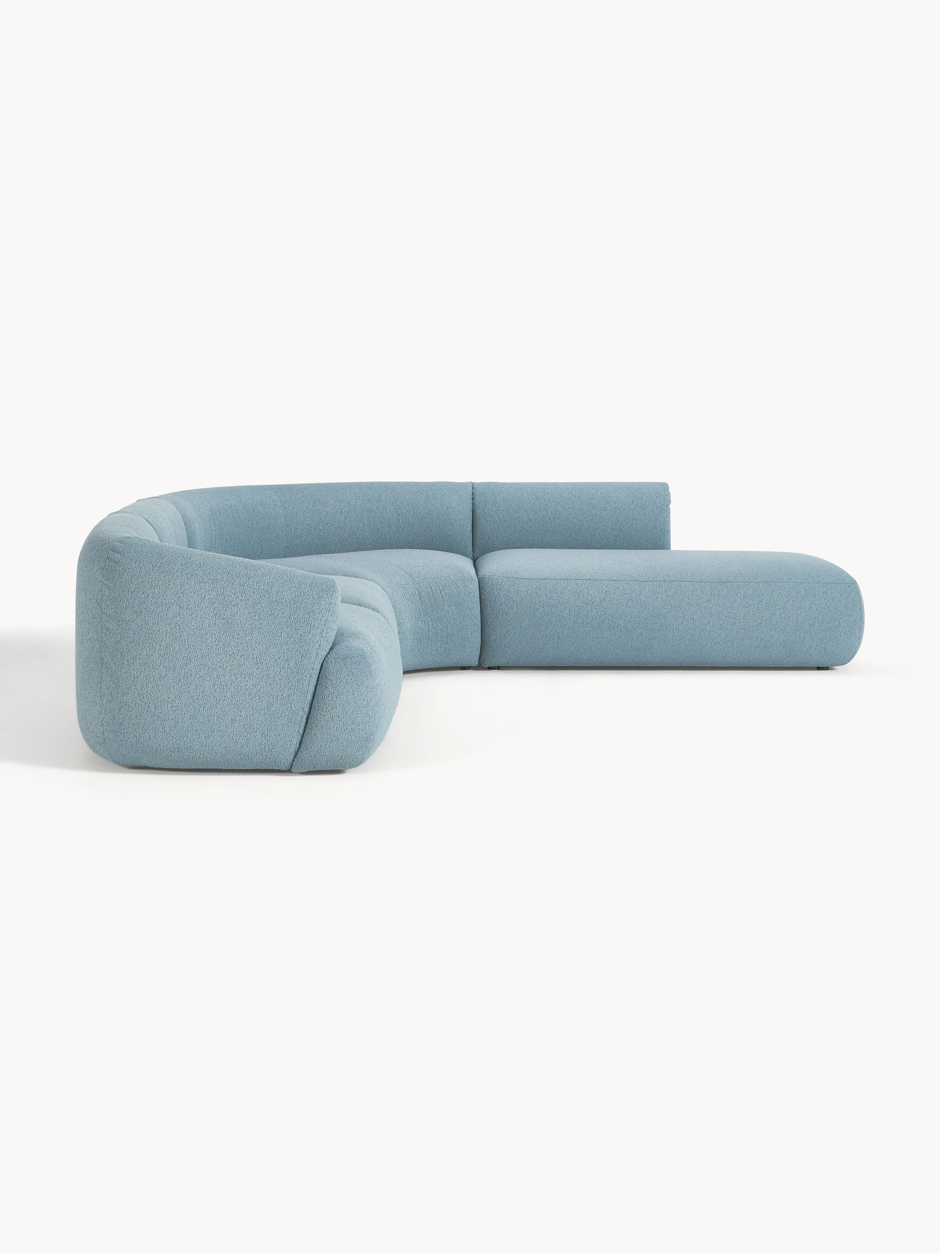 Modulaire bouclé hoekbank Sofia (4-zits)