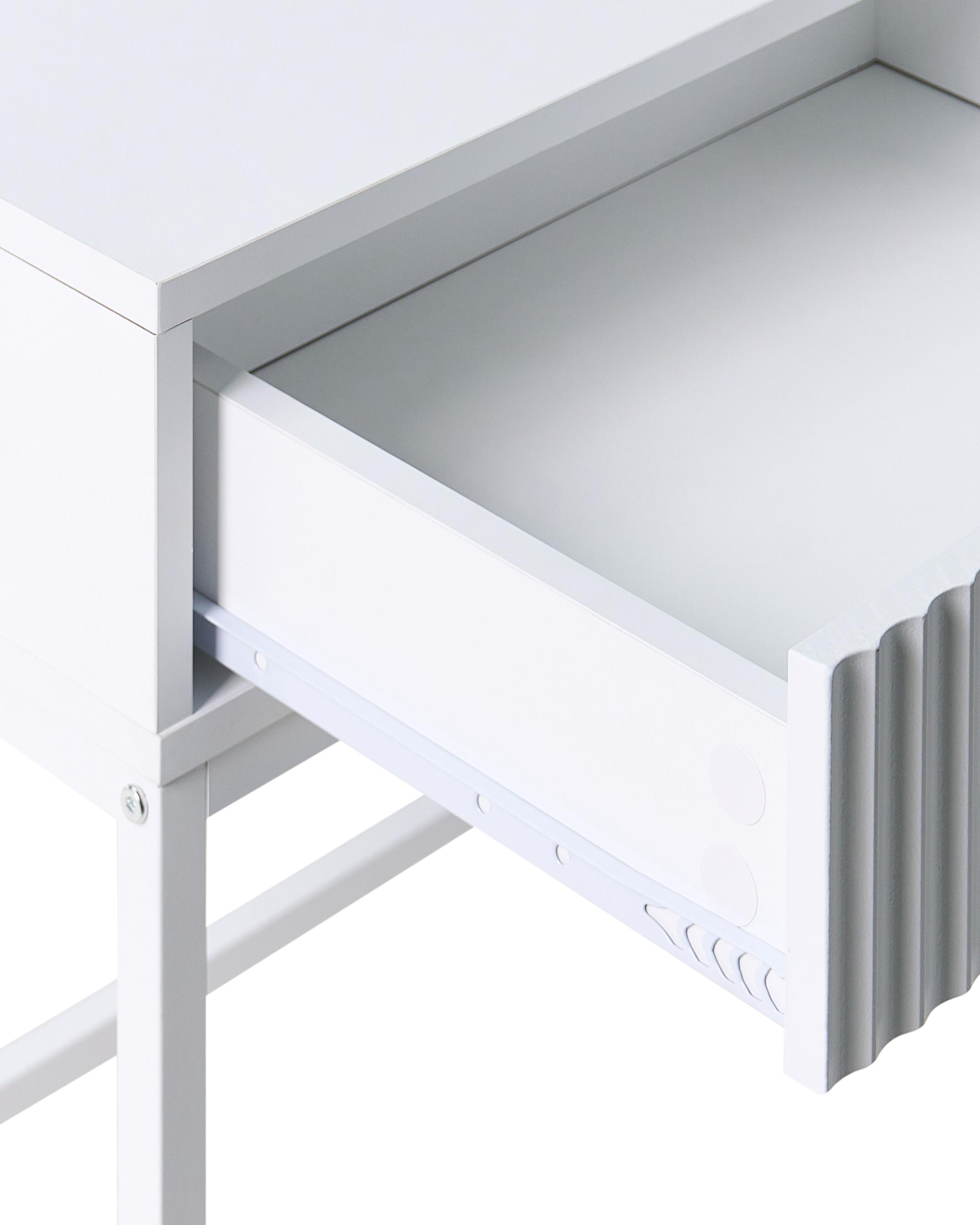 Sidetable ADELAIDE Wit