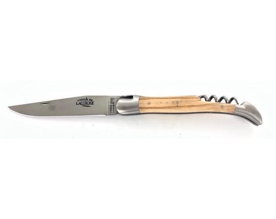 Laguiole Tradition 12 cm - 2 mitres - 2 pièces - Olivier Couteau de Poche Forge de Laguiole