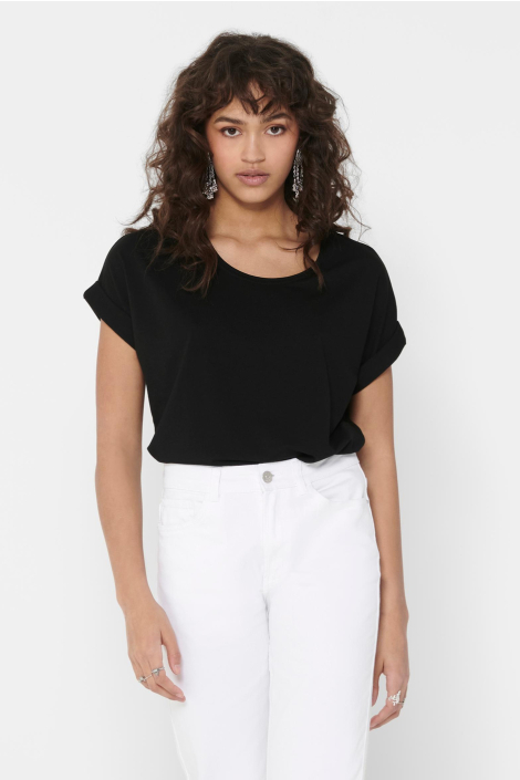 Only zwarte dames t-shirt