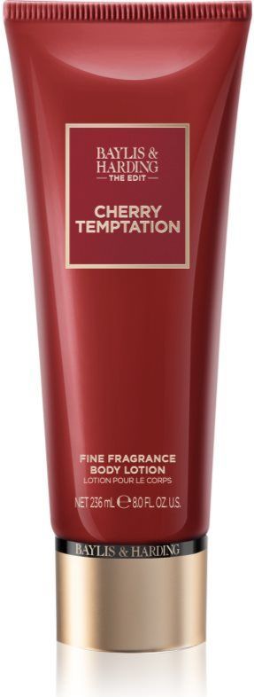 Baylis & Harding The Edit Cherry Temptation geparfumeerde bodymilk Cherry, Jasmin & Sandalwood 236 ml