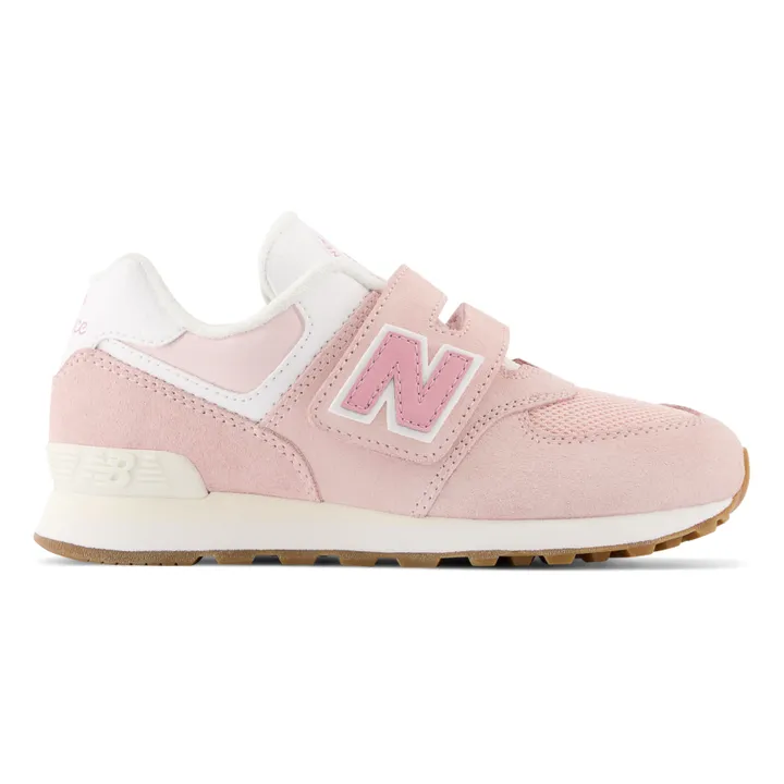 New Balance Baskets Scratchs 574 Suede | Rose pâle