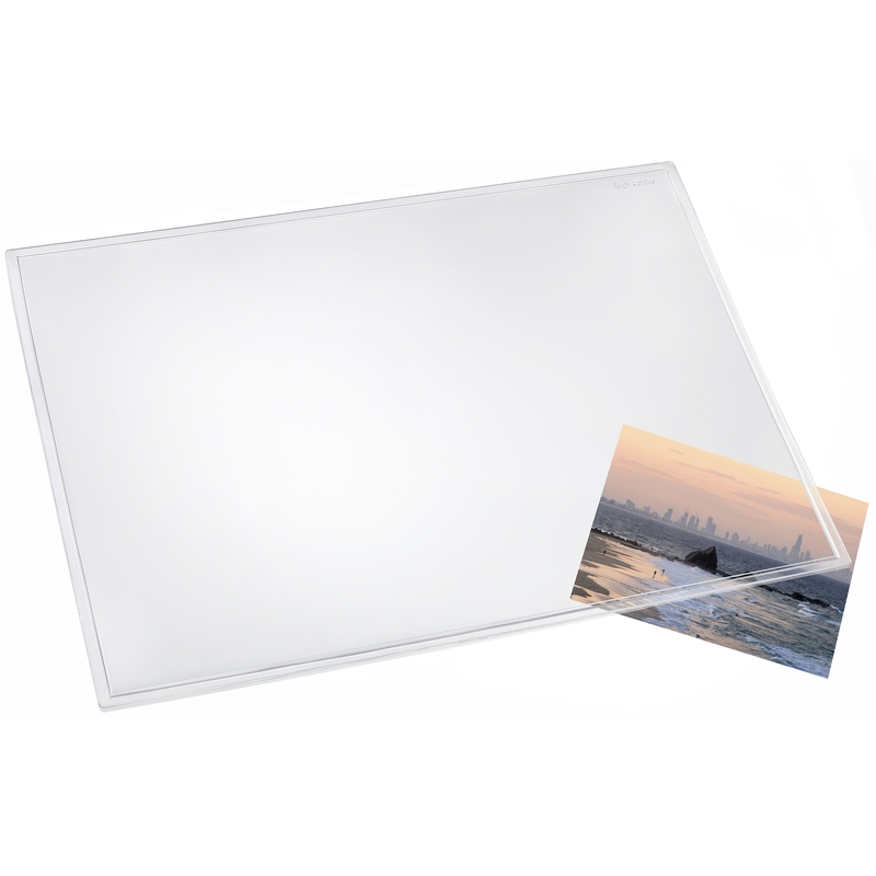 Läufer Schreibunterlage Durella, 60 x 39 cm, transparent/klar